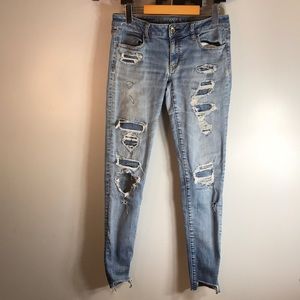 American Eagle Super Stretch Hi-Rise Jegging Size 8 X-Long